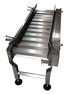 Square Roller Conveyor built by System Technology
